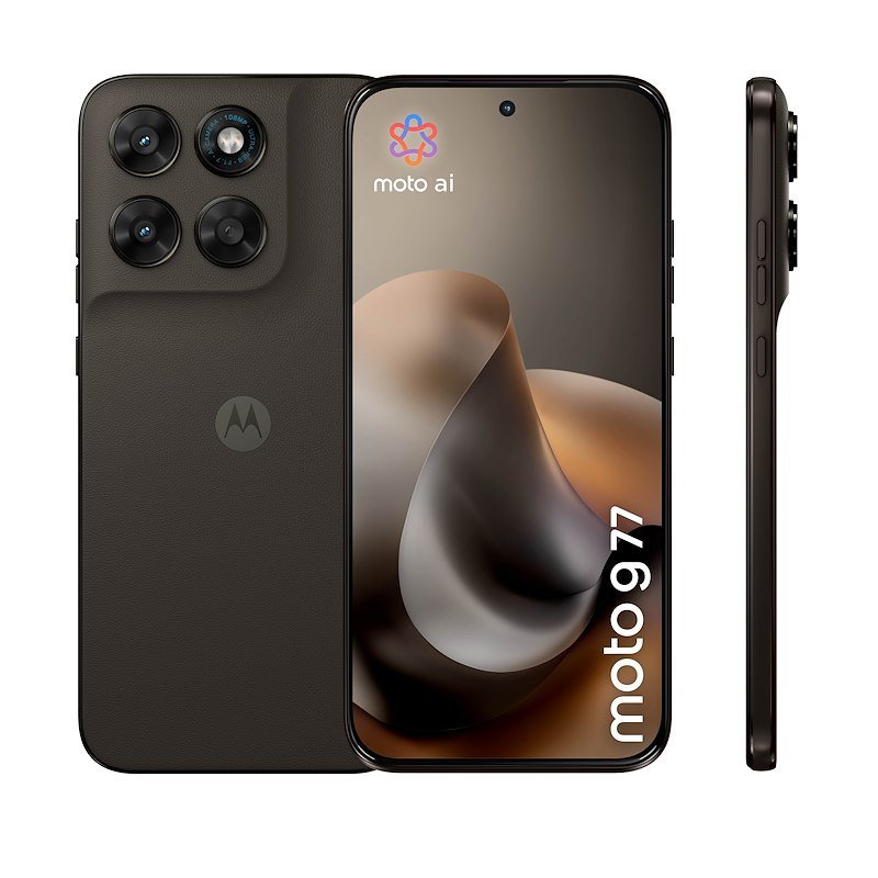Motorola - Smartphone Moto G77-pantone Black Olive