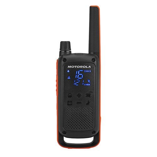 Motorola Talkabout T82 ricetrasmittente 16 canali 446 - 446.2 MHz Nero Arancione