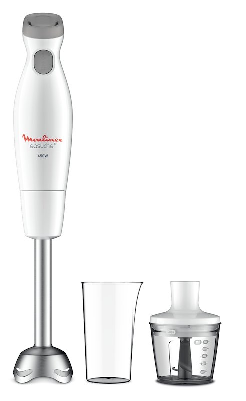 Moulinex - Dd4521 Easychef, Mixer Ad Immersione-white/pepper