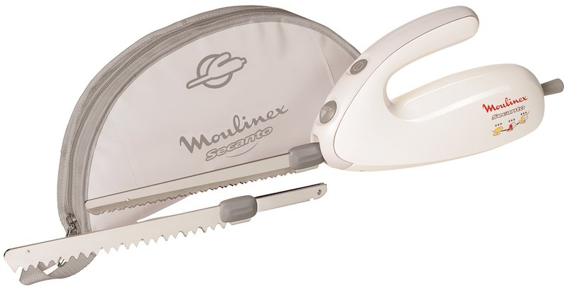 Moulinex - Djac41 Secanto Coltello Elettrico-bianco