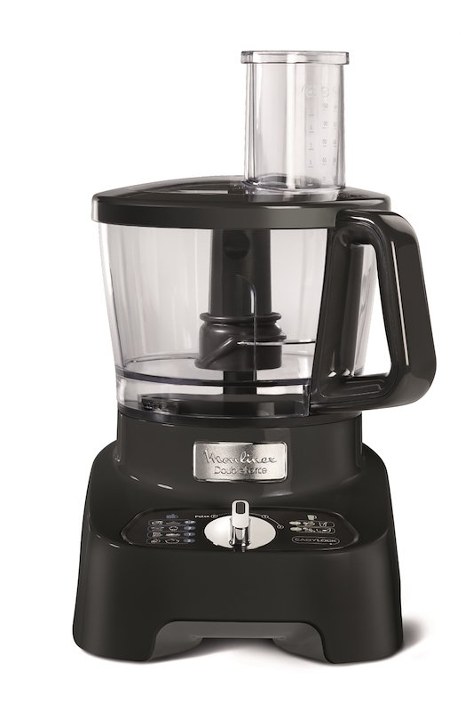 MOULINEX DoubleForce FP8218 ROBOT DA CUCINA, 1000 W, capacità ciotola 3 l, NERO