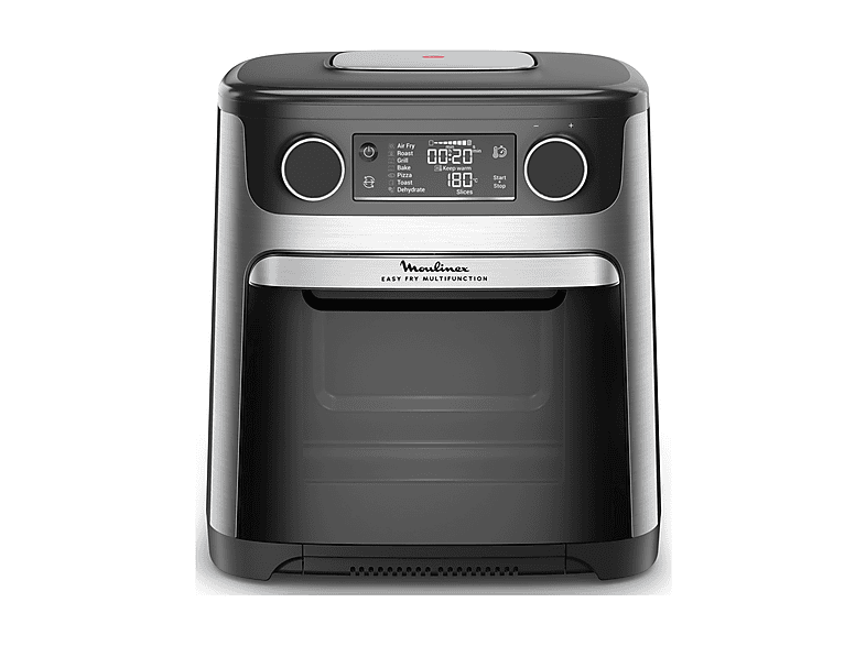 MOULINEX Easy Fry Multifunction AL556D FRIGGITRICE AD ARIA, capacità 15 l, Max potenza 1800 W, 9 programmi, da 60 °C a 230 °C, Acciaio inox