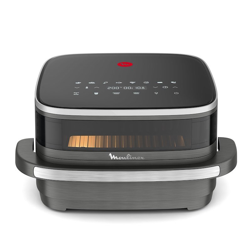 MOULINEX EasyFry XL Surface AL402H FRIGGITRICE AD ARIA, capacità 4 l, Max potenza 2200 W, Grigio carbone
