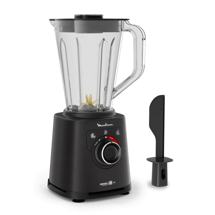 Moulinex Frullatore Perfectmix Black Con Caraffa In Tritan