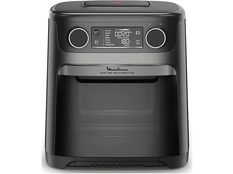 MOULINEX Multifunction AL5558 FRIGGITRICE AD ARIA, capacità 15 l, Max potenza 1800 W, Nero