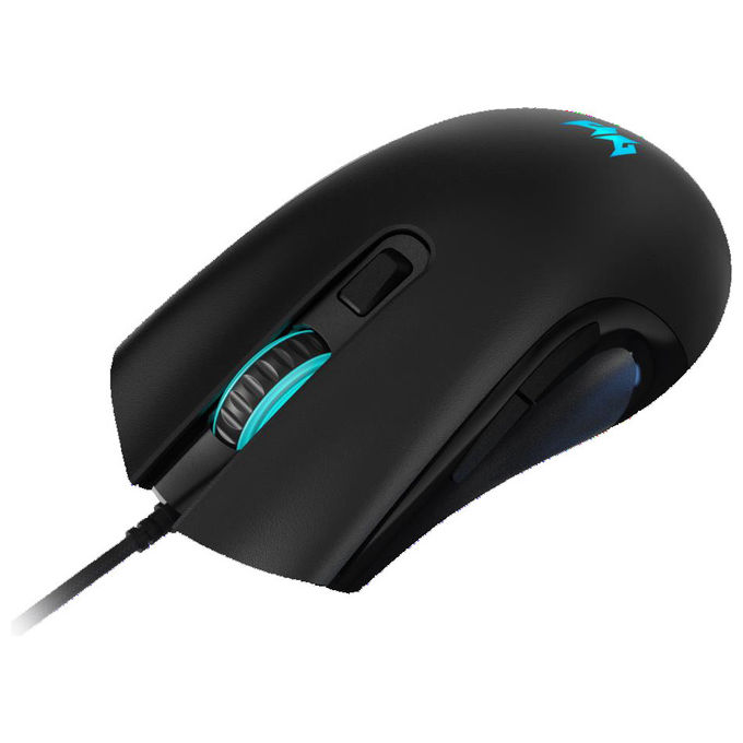 MOUSE GAMING ACER Predator Cestus 333, Collegamento USB, Ingresso: Otticamente a mezzo LED, Scrolling 2 direzioni, Risoluzione max 16000 dpi, Nero