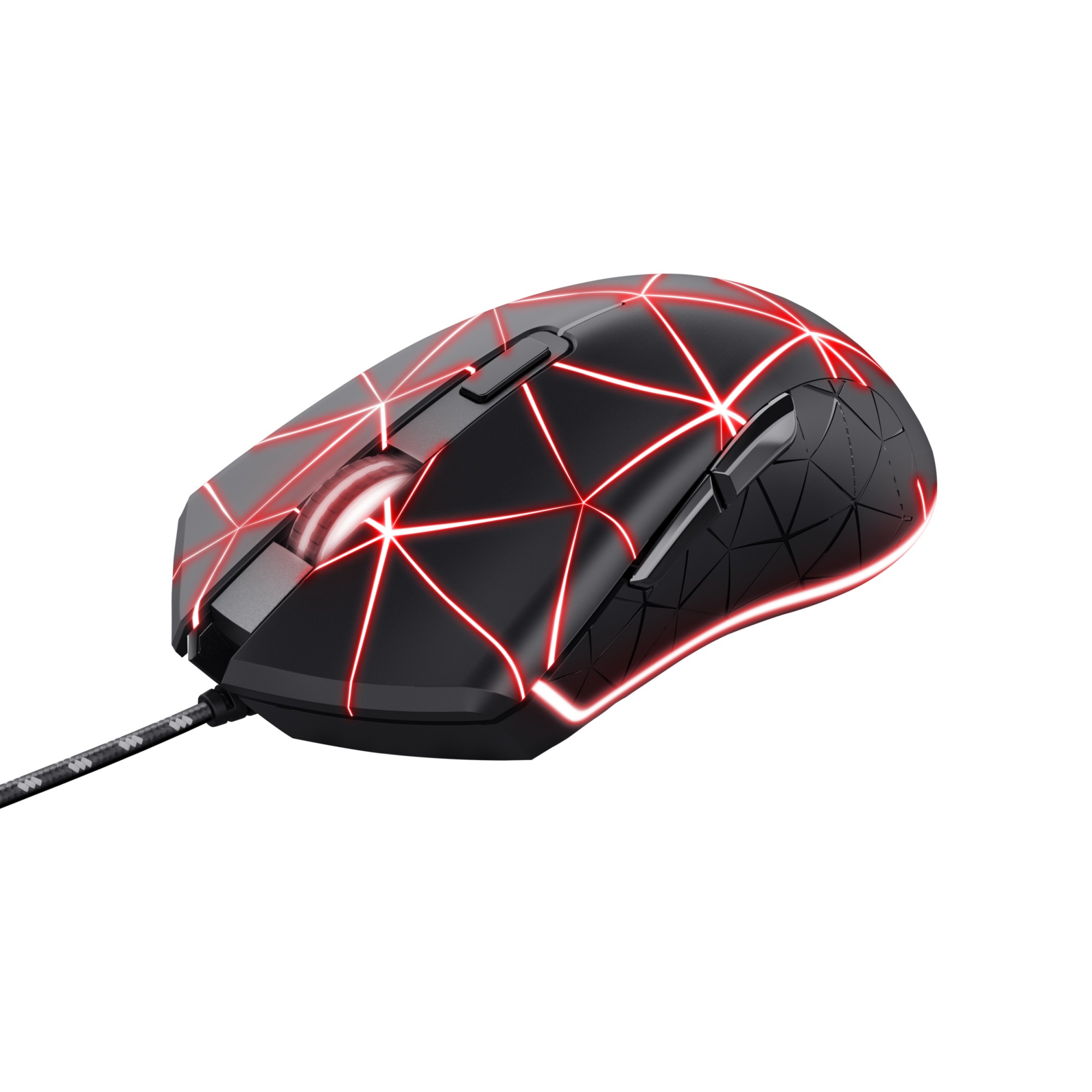 MOUSE GAMING TRUST GXT133 LOCX MOUSE, Collegamento USB, Ingresso: Otticamente a diodi laser, Scrolling 2 direzioni, Risoluzione max 4000 dpi, Black/Illuminated