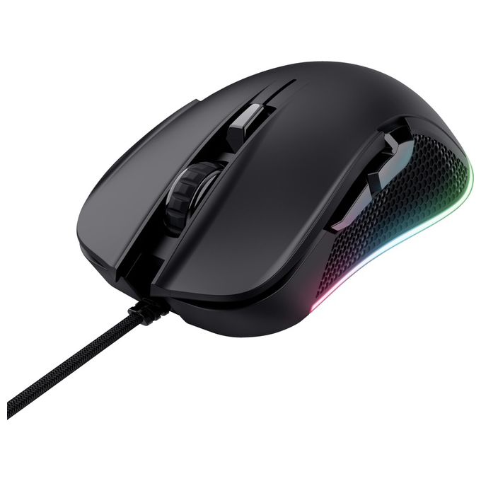 MOUSE GAMING TRUST GXT922 YBAR MS ECO, Collegamento USB, Ingresso: Otticamente a diodi laser, Scrolling 2 direzioni, Risoluzione max 7200 dpi, Black/RGB MOUSE GAMING TRUST GXT922 YBAR MS ECO, Collegamento USB, Ingresso: Otticamente a diodi laser, Scrolling 2 direzioni, Risoluzione max 7200 dpi, Black/RGB
