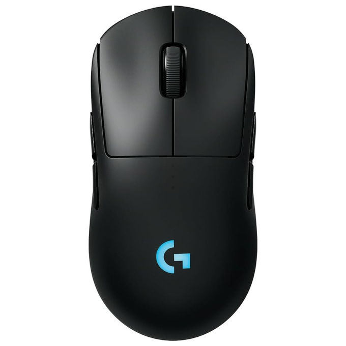 MOUSE LOGITECH Mouse G pro 2 + Dongle, Collegamento Wireless, Ingresso: Otticamente a diodi laser, Scrolling direzioni, Risoluzione max 44000 dpi, Black