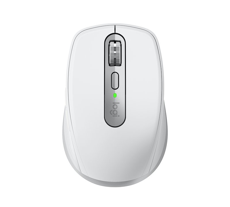 MOUSE LOGITECH Mx anywhere 3s, Collegamento Bluetooth, Ingresso: Otticamente a diodi laser, Scrolling 4 direzioni, Risoluzione max 8000 dpi, forma ergonomica, BIANCO