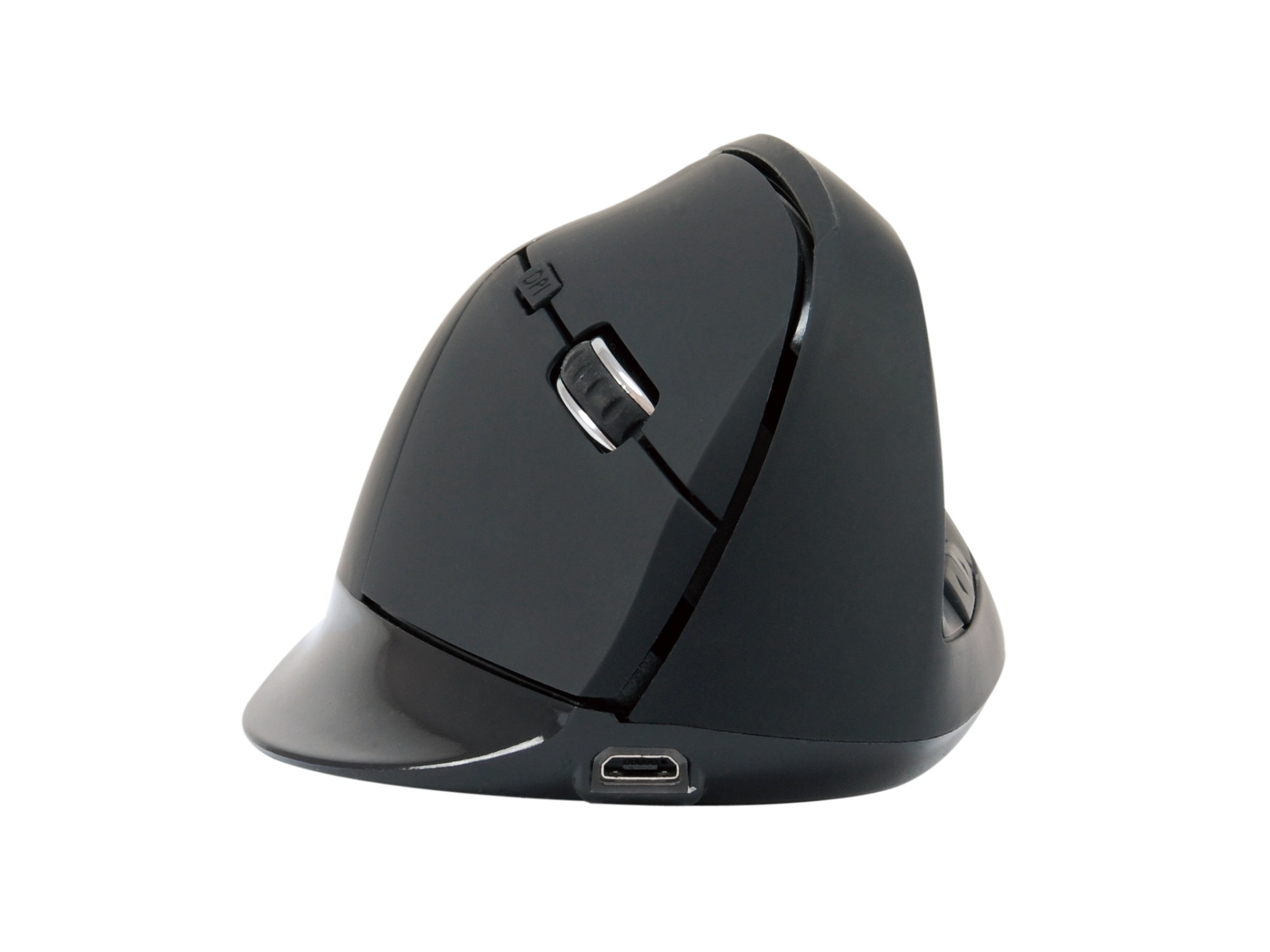 Mouse Ottico Wireless Ergonomic Bk 6 Tasti Ricaricabile Dpi Switch