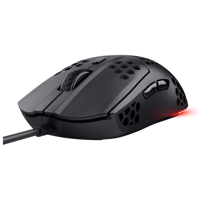 MOUSE TRUST GXT928 HELOX LIGHTW M, Collegamento USB, Ingresso: Otticamente a mezzo LED, Scrolling 2 direzioni, Risoluzione max 4800 dpi, Black MOUSE TRUST GXT928 HELOX LIGHTW M, Collegamento USB, Ingresso: Otticamente a mezzo LED, Scrolling 2 direzioni, Risoluzione max 4800 dpi, Black