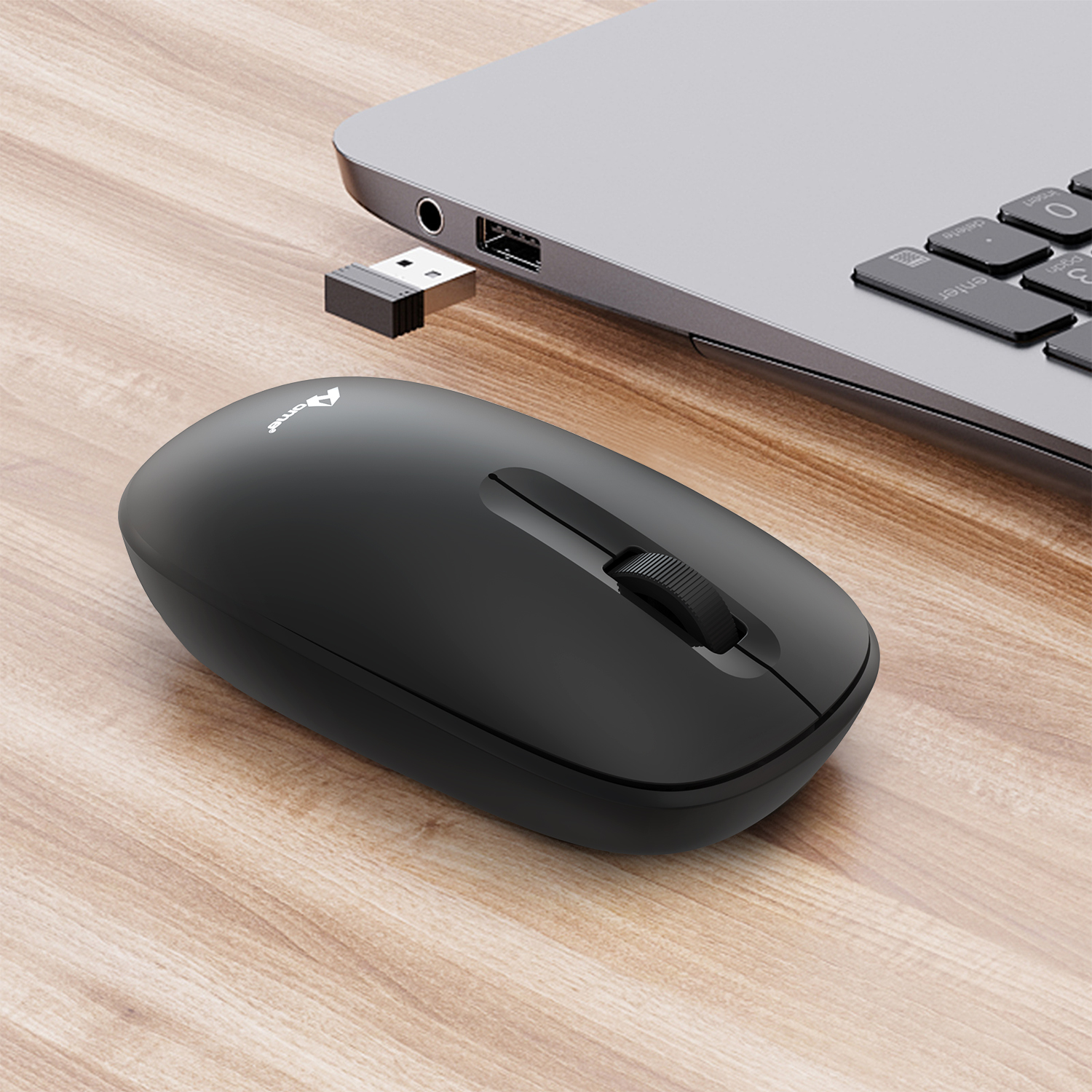 Mouse Wireless 2.4G con Ricevitore Nano USB | Sensore Ottico 1600 Dpi | Portata 10 m | Compatibile con Windows e Mac Mouse Wireless 2.4G con Ricevitore Nano USB | Sensore Ottico 1600 Dpi | Portata 10 m | Compatibile con Windows e Mac