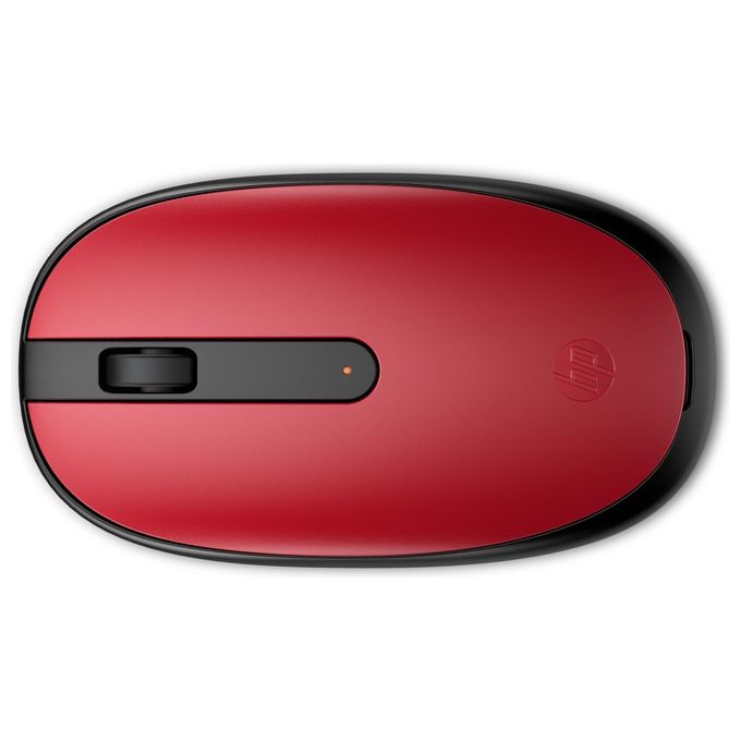 MOUSE WIRELESS HP 240 BLUETOOTH, Collegamento Wireless, Ingresso: Otticamente a mezzo LED, Scrolling 2 direzioni, Risoluzione max 1600 dpi, Red