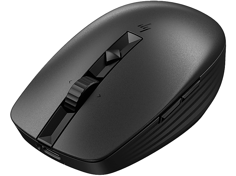 MOUSE WIRELESS HP SILENT 710, Collegamento Wireless, Ingresso: Otticamente a diodi laser, Scrolling 2 direzioni, Risoluzione max 3000 dpi, forma ergonomica, Nero