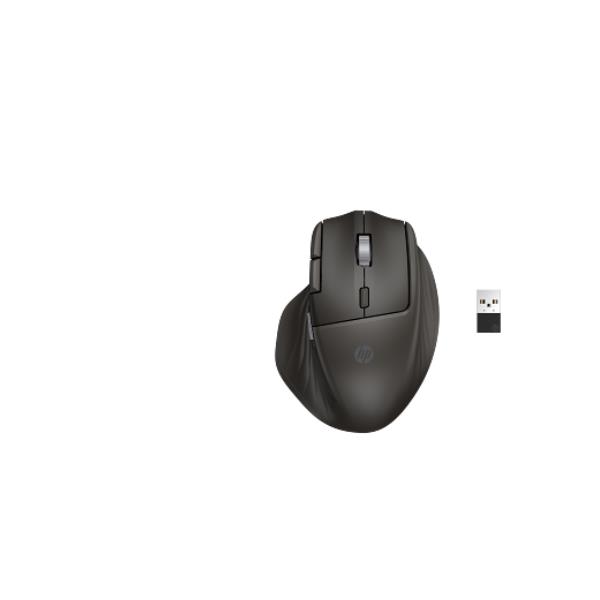 MOUSE WIRELESS HP ULTRA FAST 780M, Collegamento Wireless / Bluetooth, Ingresso: Otticamente a diodi laser, Scrolling 2 direzioni, Risoluzione max 6000 dpi, forma ergonomica, Nero