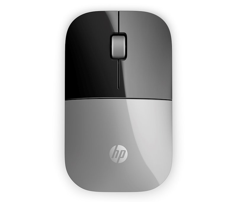 MOUSE WIRELESS HP Z3700, Collegamento Wireless, Ingresso: Otticamente a mezzo LED, Risoluzione max 1200 dpi, Silver
