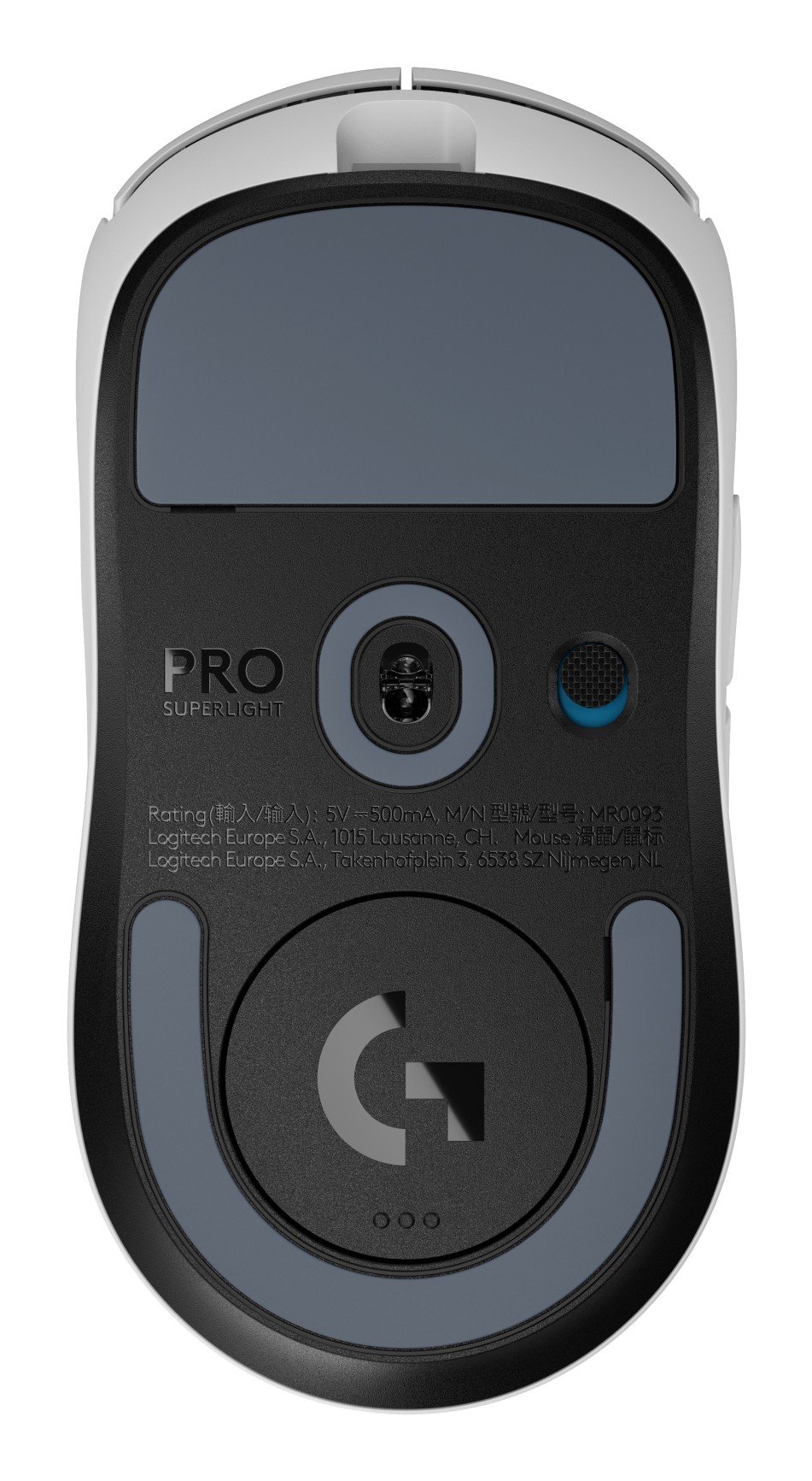 MOUSE WIRELESS LOGITECH G PRO X SUPERLIGHT 2, Collegamento Wireless, Ingresso: Otticamente a diodi laser, Scrolling 2 direzioni, Risoluzione max 32000 dpi, BIANCO