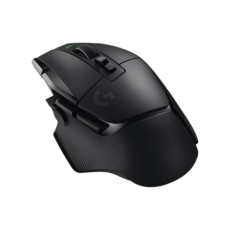 MOUSE WIRELESS LOGITECH G502 X LIGHTSPEED BLACK, Collegamento USB, Ingresso: Otticamente a diodi laser, Scrolling 4 direzioni, Risoluzione max 25600 dpi, NERO