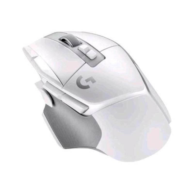 MOUSE WIRELESS LOGITECH G502 X LIGHTSPEED, Collegamento USB, Ingresso: Otticamente a diodi laser, Scrolling 4 direzioni, Risoluzione max 25600 dpi, White