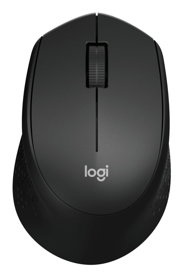 MOUSE WIRELESS LOGITECH M330 SILENT, Collegamento Wireless, Ingresso: Otticamente a diodi laser, Scrolling 4 direzioni, Risoluzione max 1000 dpi, forma ergonomica, Nero