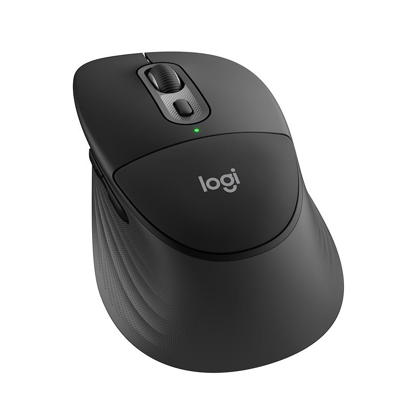 MOUSE WIRELESS LOGITECH M850 , Collegamento Wireless / Bluetooth, Ingresso: Otticamente a diodi laser, Scrolling 2 direzioni, Risoluzione max 1000 dpi, forma ergonomica, Graphite