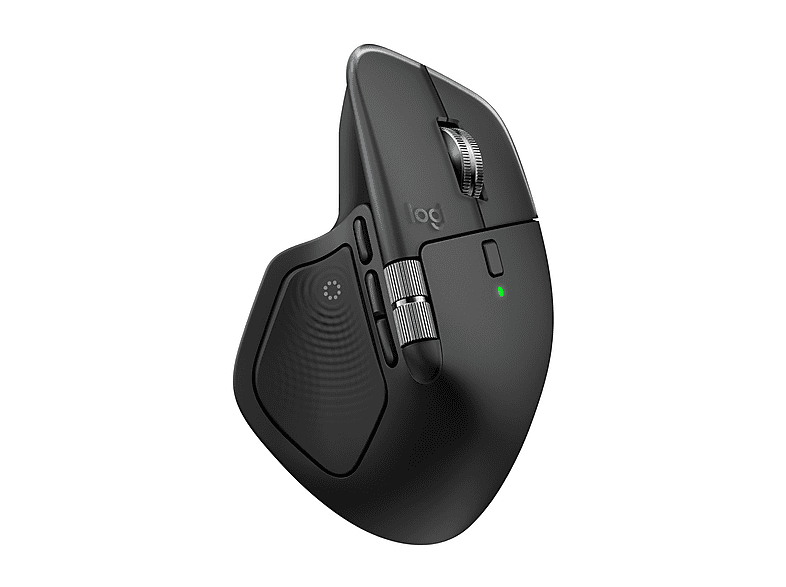 MOUSE WIRELESS LOGITECH MX Master 4, Collegamento Bluetooth, Ingresso: Otticamente a diodi laser, Scrolling 4 direzioni, Risoluzione max 1000 dpi, forma ergonomica, Graphite