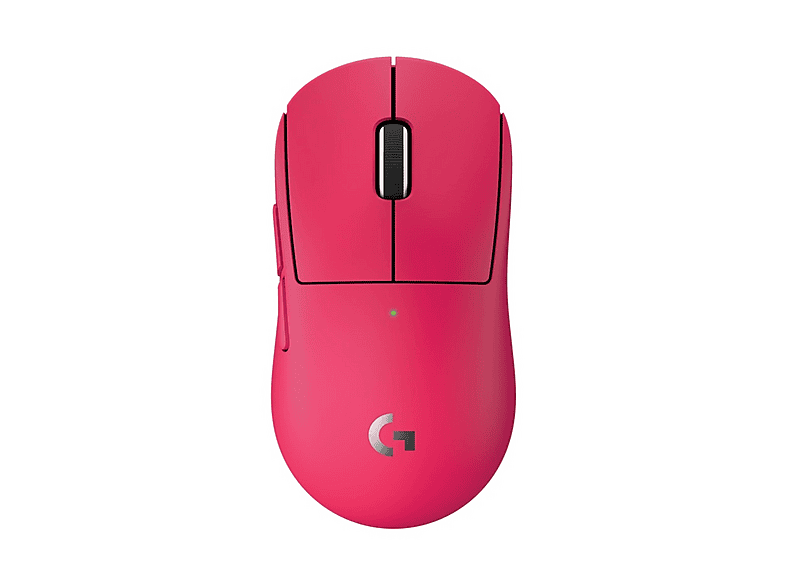 MOUSE WIRELESS LOGITECH Pro X Superlight 2, Collegamento Wireless, Ingresso: Otticamente a diodi laser, Scrolling 2 direzioni, Risoluzione max 44000 dpi, Magenta