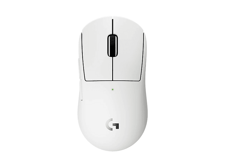 MOUSE WIRELESS LOGITECH Pro X Superlight 2, Collegamento Wireless, Ingresso: Otticamente a diodi laser, Scrolling 2 direzioni, Risoluzione max 44000 dpi, WHITE