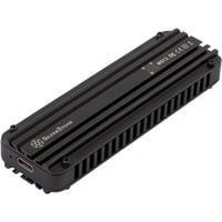 MS12 Box esterno SSD Nero M.2, Disk enclosure