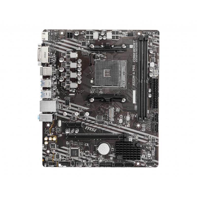 Msi a520m-a pro amd a520 scheda madre socket am4