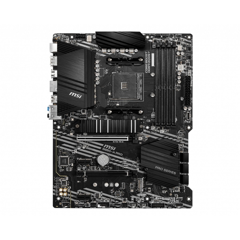 Msi b550-a pro scheda madre amd b550 socket am4 atx