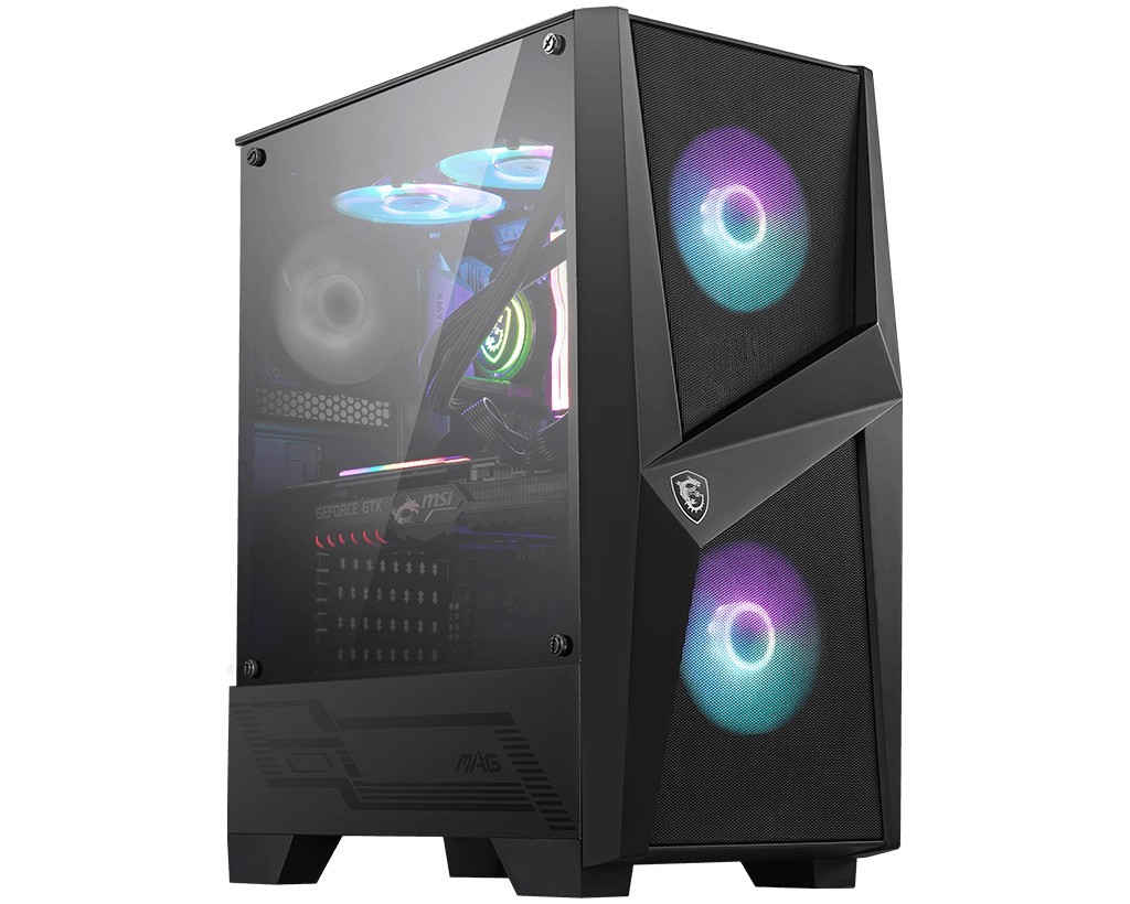 Msi Case Atx Mid-Tower Mag Forge 100R 7 Slot Hdd 3X120Mm