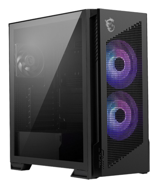 Msi Case Mid Tower 2 Usb 1 Type-C 2X160Mm Argb Fan 1X120Mm No-Argb Fan Argb+Pwm Control Board