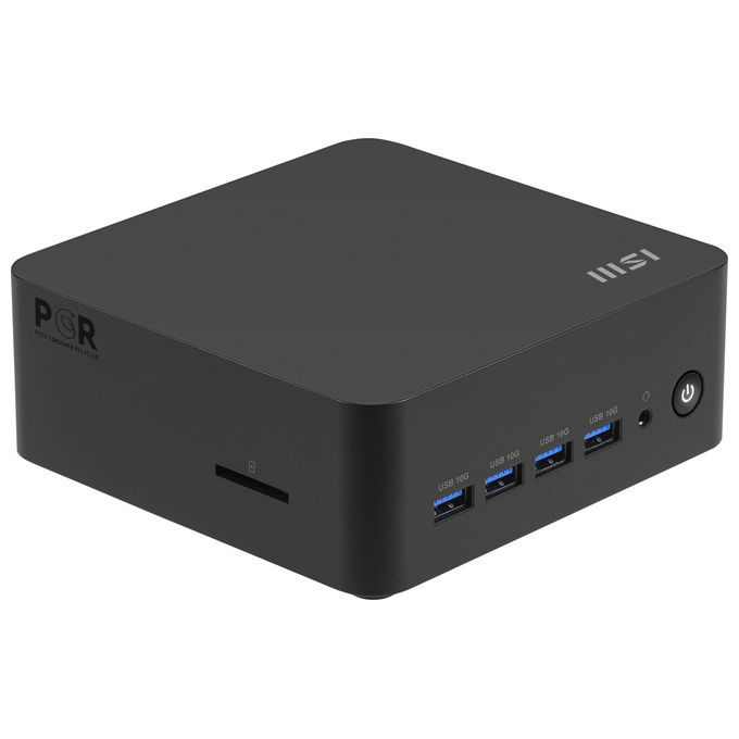 MSI CUBI Z AI 8M-006BEU Mini PC Barebone AMD Ryzen 7 8845HS Wi-Fi 6E RAM DDR5 64 GB colore Nero MSI CUBI Z AI 8M-006BEU Mini PC Barebone AMD Ryzen 7 8845HS Wi-Fi 6E RAM DDR5 64 GB colore Nero
