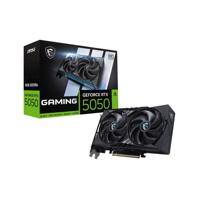 Msi geforce rtx 5050 8g gaming oc nvidia 8 gb gddr6