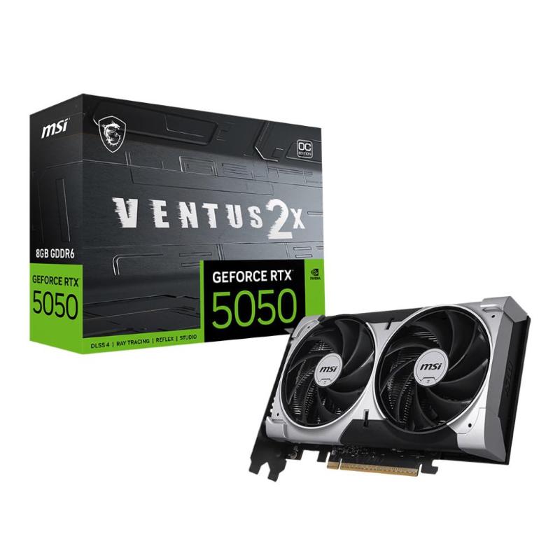 Msi geforce rtx 5050 8g ventus 2x oc scheda video nvidia 8 gb gddr6