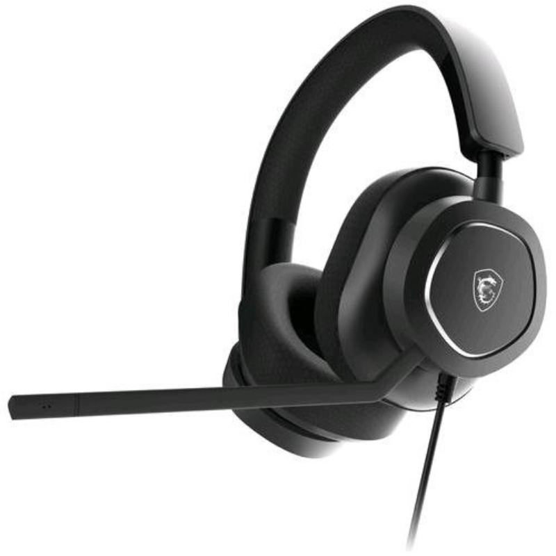 Msi maestro 300 cuffie gaming con microfono driver neodimio da 40mm microfono cardioide rimovibile usb-c nero