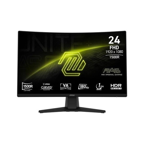 Msi mag 242c monitor pc 59,9 cm (23.6") 1920 x 1080 pixel full hd lcd nero - 9S6 3BC31T 001