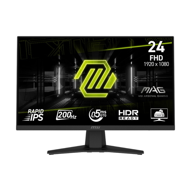 Msi mag 244f monitor pc 59,9 cm (23.6) 1920 x 1080 pixel full hd lcd nero