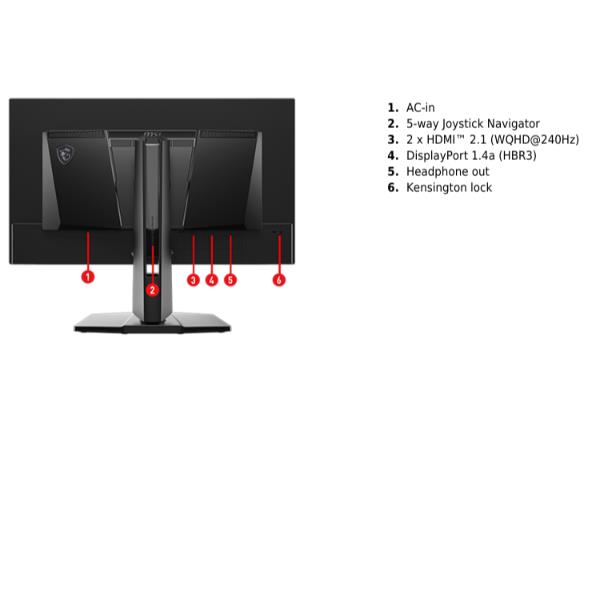 Msi Mag 274QP Qd-Oled X24 9S6-3CFA9T-001