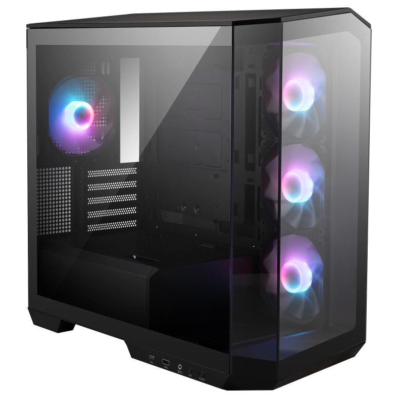 Msi mag pano m100r pz micro tower nero