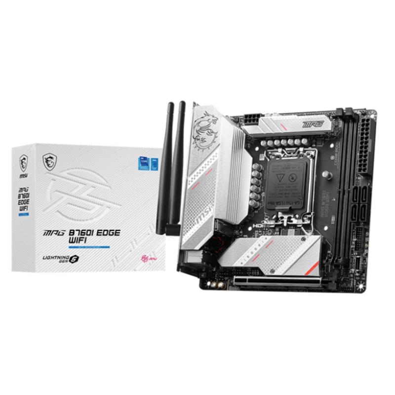 Msi mpg b760i edge wifi scheda madre intel b760 lga 1700 mini itx