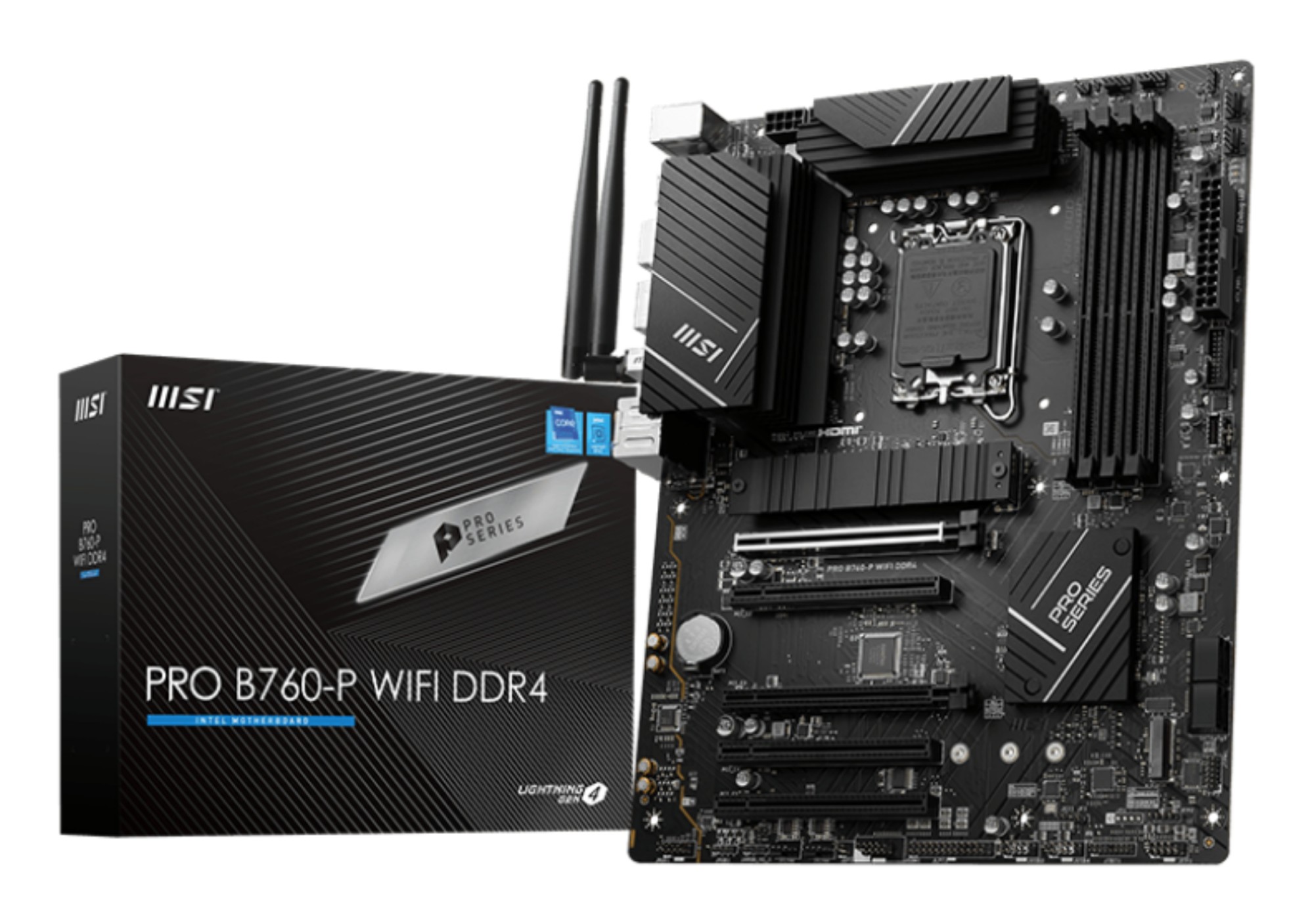 Msi pro b760-p wifi ddr4 scheda madre lga 1700 atx