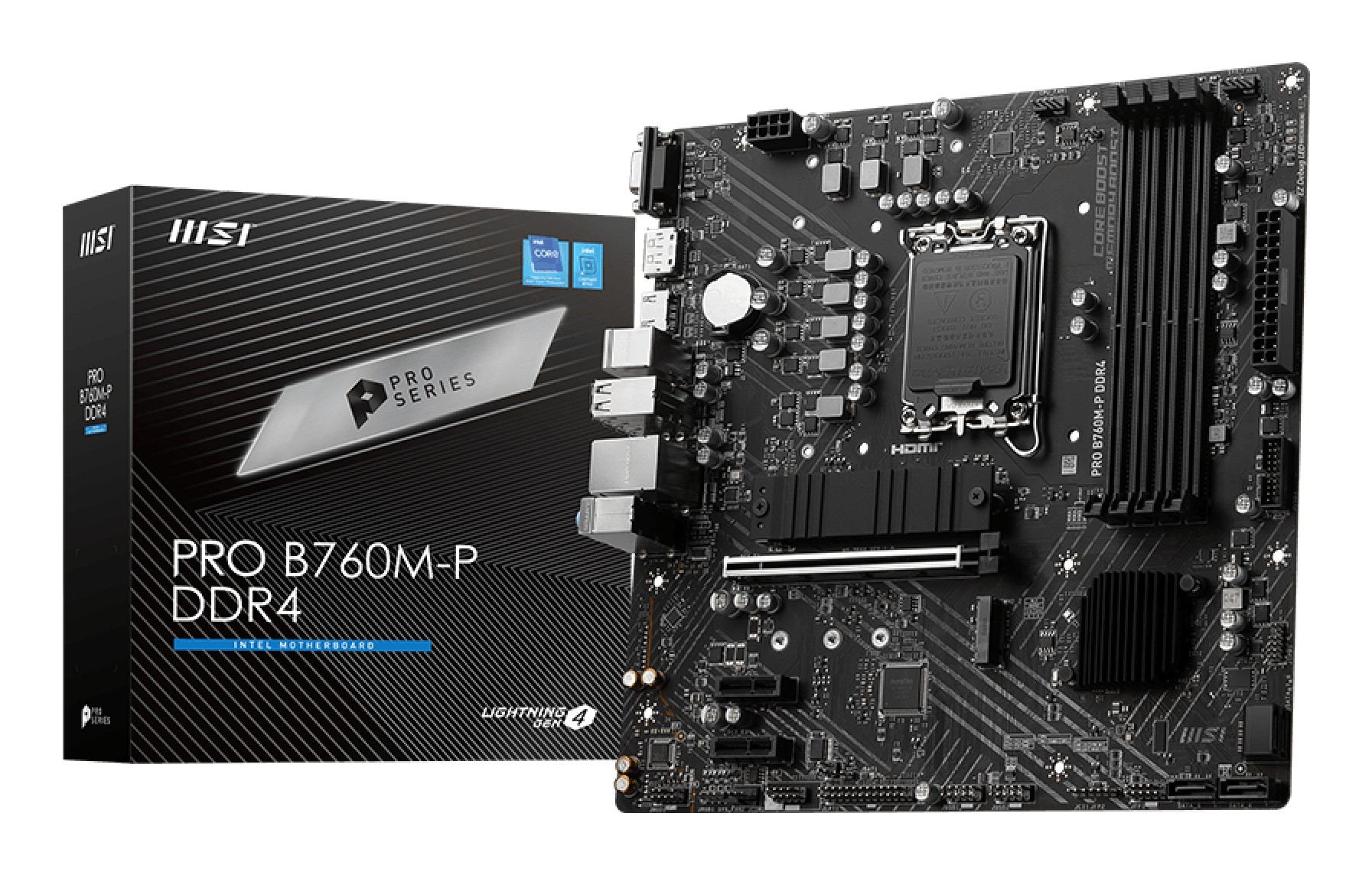 MSI PRO B760M-P DDR4 (1700) (D)