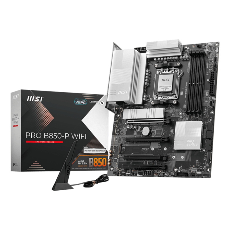 Msi pro b850-p wifi scheda madre amd b850 socket am5 atx