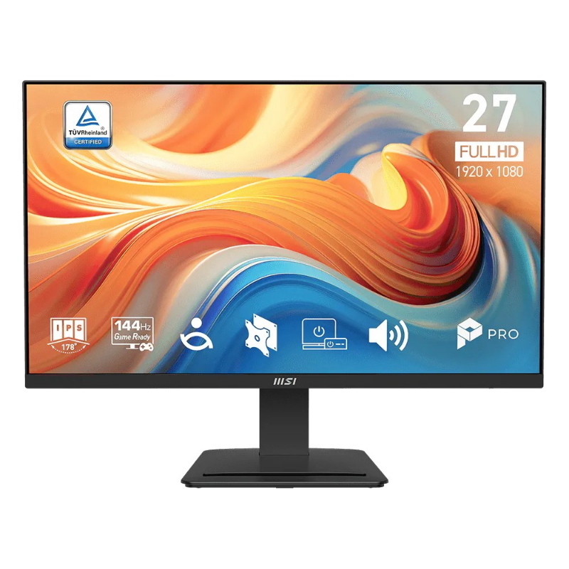 Msi pro mp273de e14a monitor pc 68,6 cm (27) 1920 x 1080 pixel full hd lcd nero