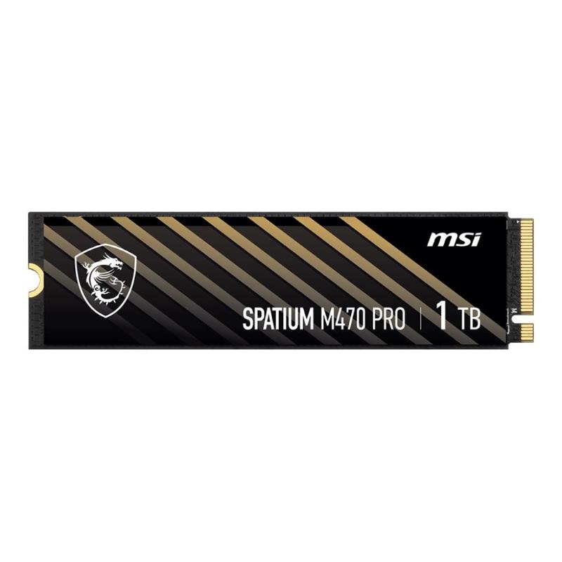 Msi spatium m470 pro ssd 1tb nvme pci express 4.0 3d nand