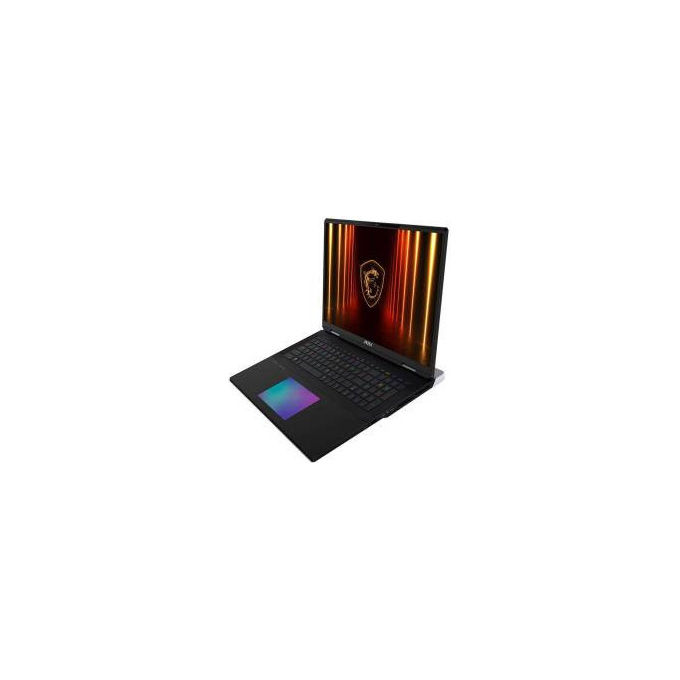 MSI TITAN 18 HX AI A2XWJG-065IT Notebook Gaming 18'' UHD+ Mini LED Intel Core Ultra 9 RTX 5090 96GB RAM 6TB SSD Wi-Fi 7 Windows 11 Pro colore Nero