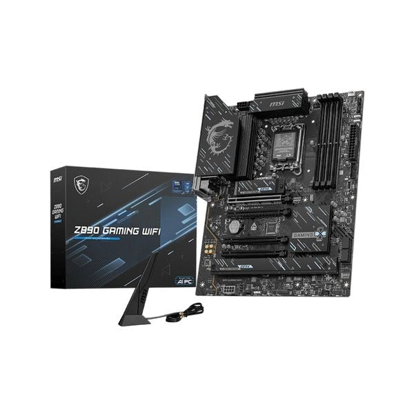 Msi z890 gaming wifi scheda madre intel z890 lga 1851 (socket v1) atx